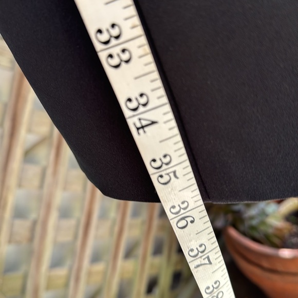 Mac Duggal Black Tuxedo, One-Shoulder, Long Sleeve Dress. Size 2. NWT - Picture 7 of 11